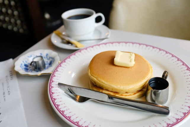 純喫茶エトワル・ホットケーキ