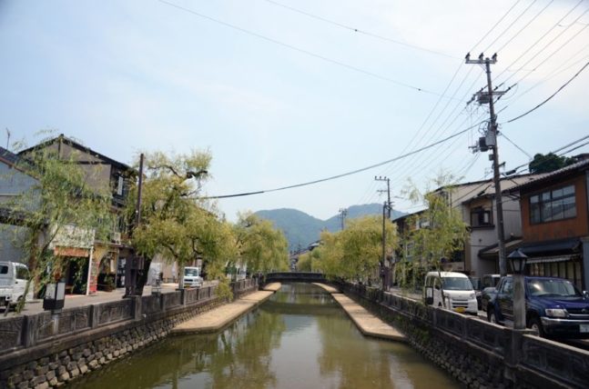 城崎温泉の街並み