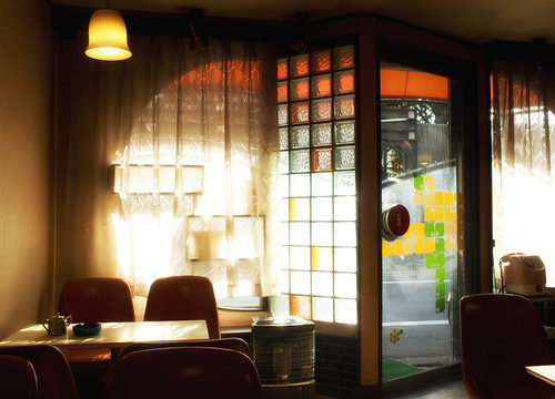 喫茶タンポポ店内
