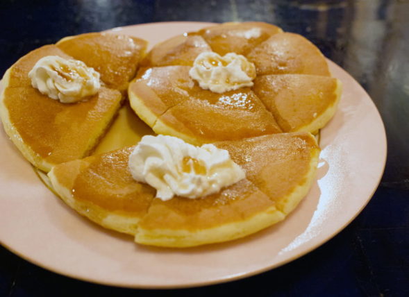 金沢・禁煙室のホットケーキ