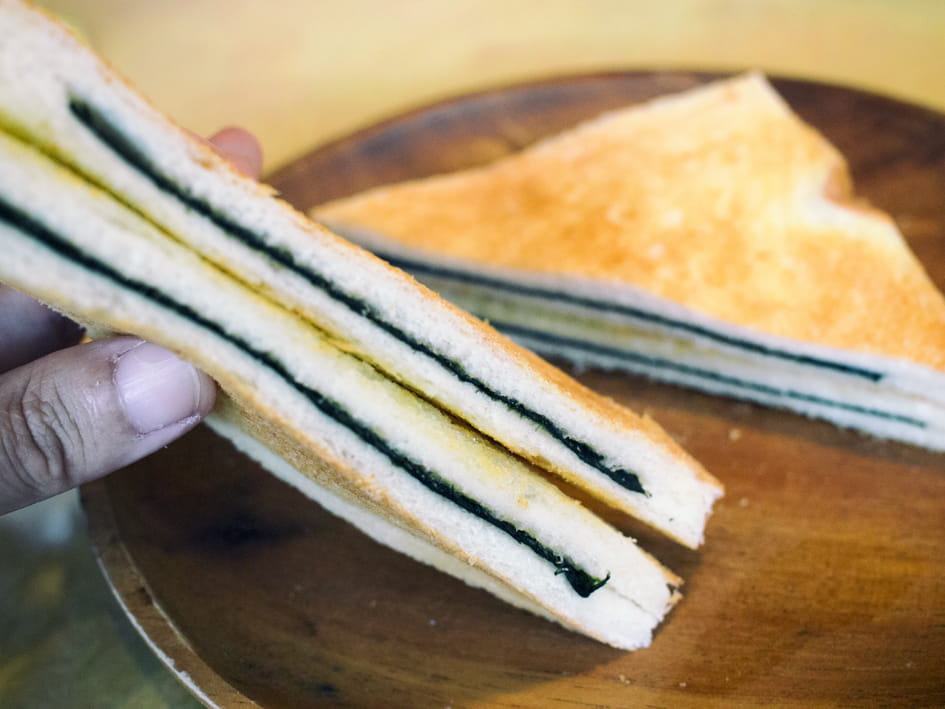 京都・喫茶ウズラ_のりトースト