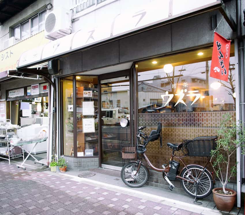 京都・喫茶ウズラ_外観