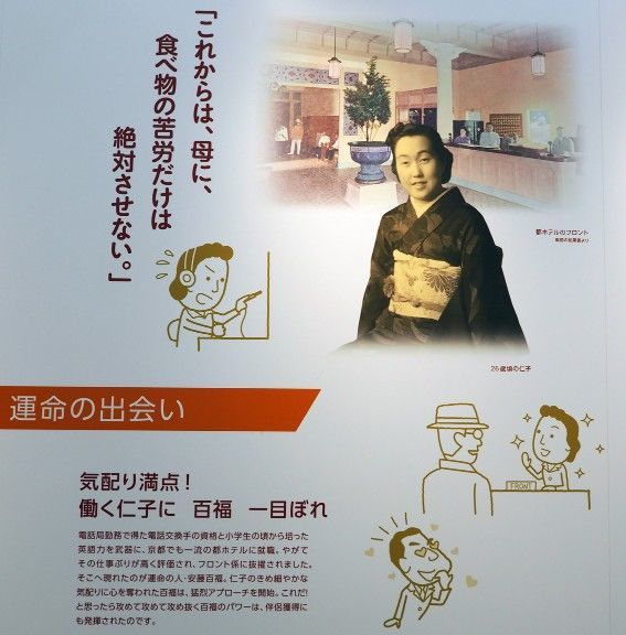 チキンラーメンの女房 安藤仁子展_パネル