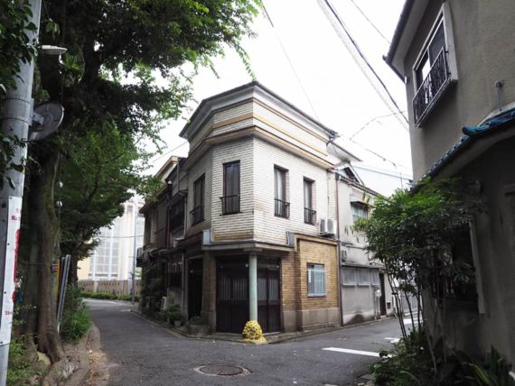 五条楽園のカフェー建築