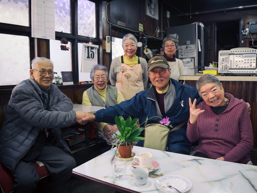 喫茶思いつきの記念写真