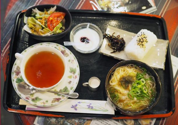 純喫茶蜜のにゅうめんセット