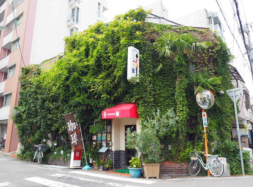 純喫茶蜜の外観全景