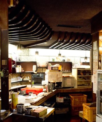純喫茶翡翠の厨房