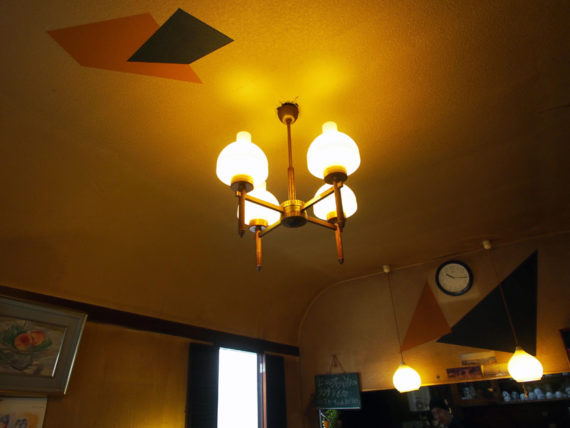 喫茶サンシャインの天井