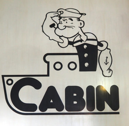 珈琲艇CABINのロゴ