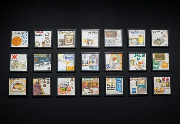 喫茶ドローイング展・大阪メトロ純喫茶めぐり