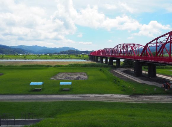 四万十川河川敷