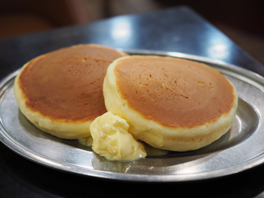 コーヒーショップダイヤのホットケーキアップ