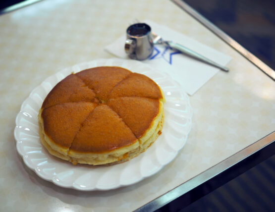 アメリカンのホットケーキ