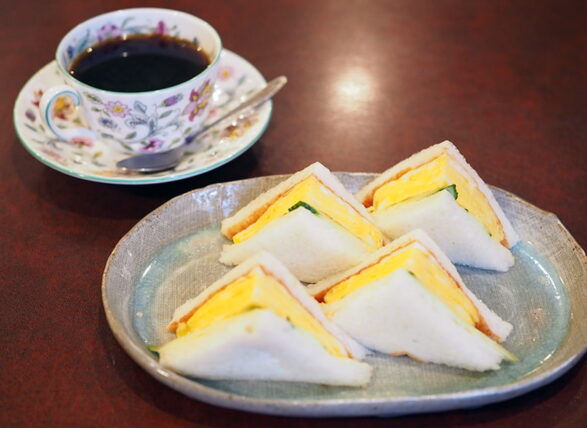 覇薇可否道・焼きたまごサンドセット