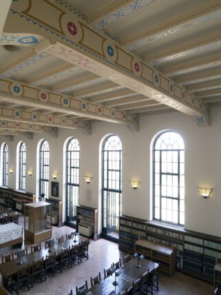 神戸女学院・図書館_2階からの眺め